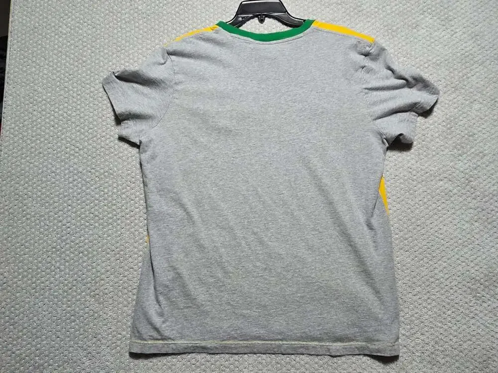 Adidas Originals Brazil National Team Casual T-Shirt Yellow/Grey F77289